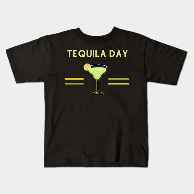 National Tequila Day Kids T-Shirt by Success shopping